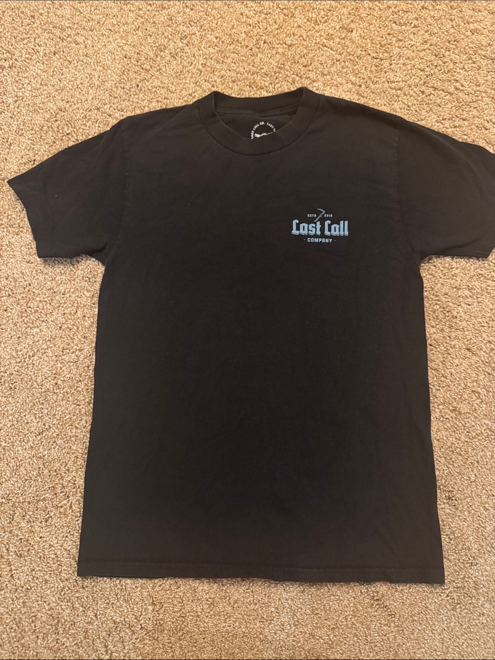 Black Logo Tee - Men